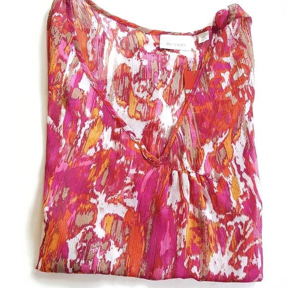 Avenue Tops - Avenue || 🐧 Abstract print Top